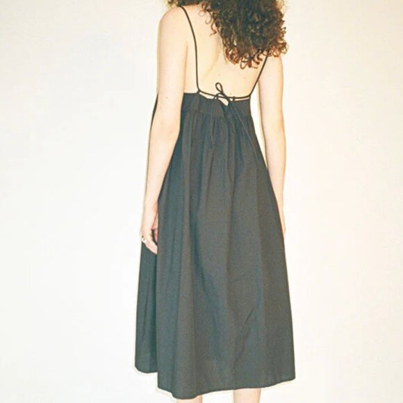 Black Crane strappy sun dress - Picture 12 of 12